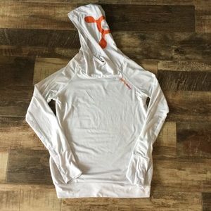 Orangetheory long sleeve hooded top size Small